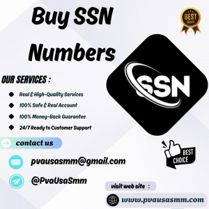 Buy SSN Numbers